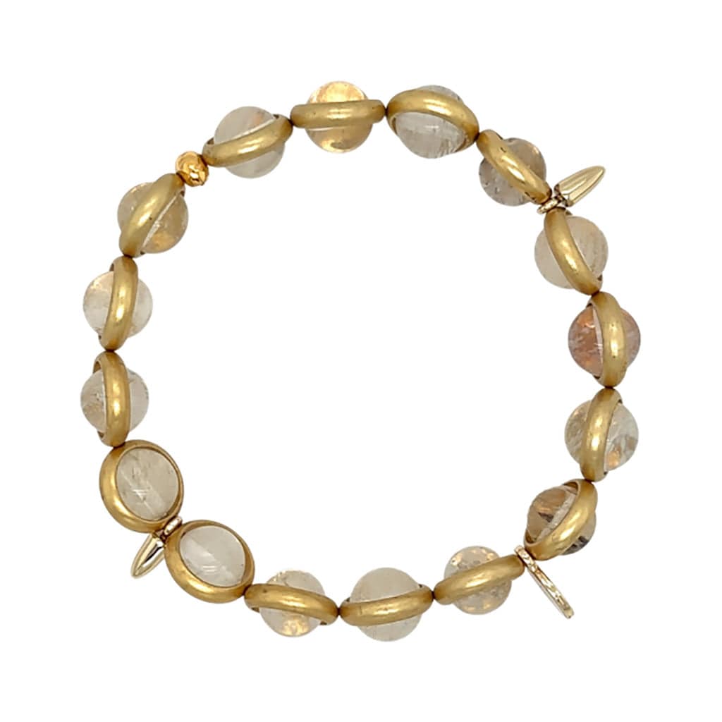 BRETT LAUREN Bracelets Calcite Gemstone Bead Bracelet