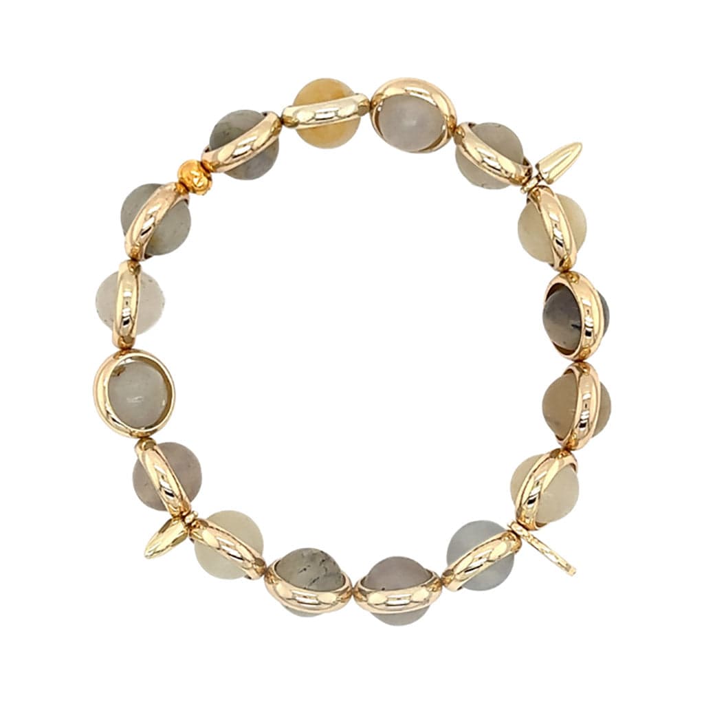 BRETT LAUREN Bracelets Calcite Gemstone Bead Bracelet