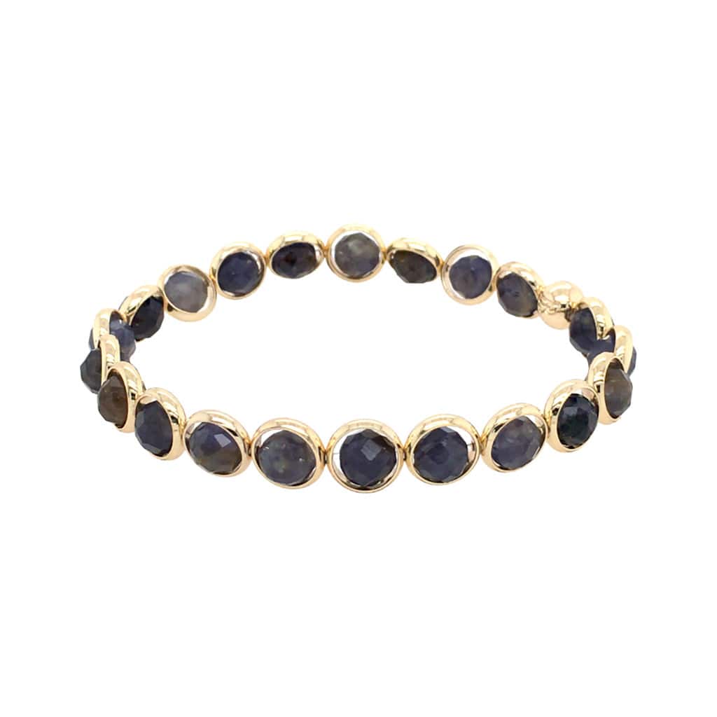 BRETT LAUREN Bracelets Iolite Mini Gemstone Bead Bracelet (website only)