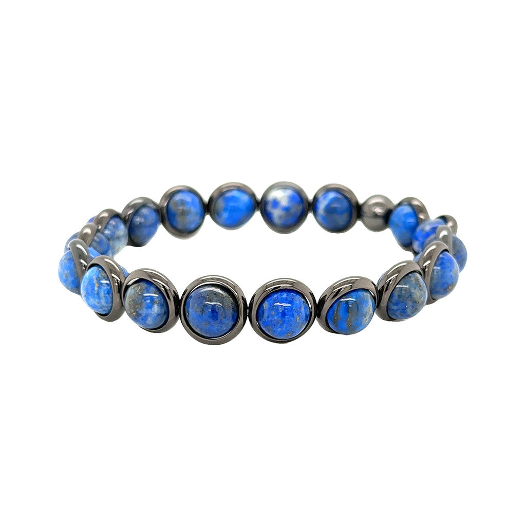 BRETT LAUREN Lapis Beaded Bracelet Men's - Main Image