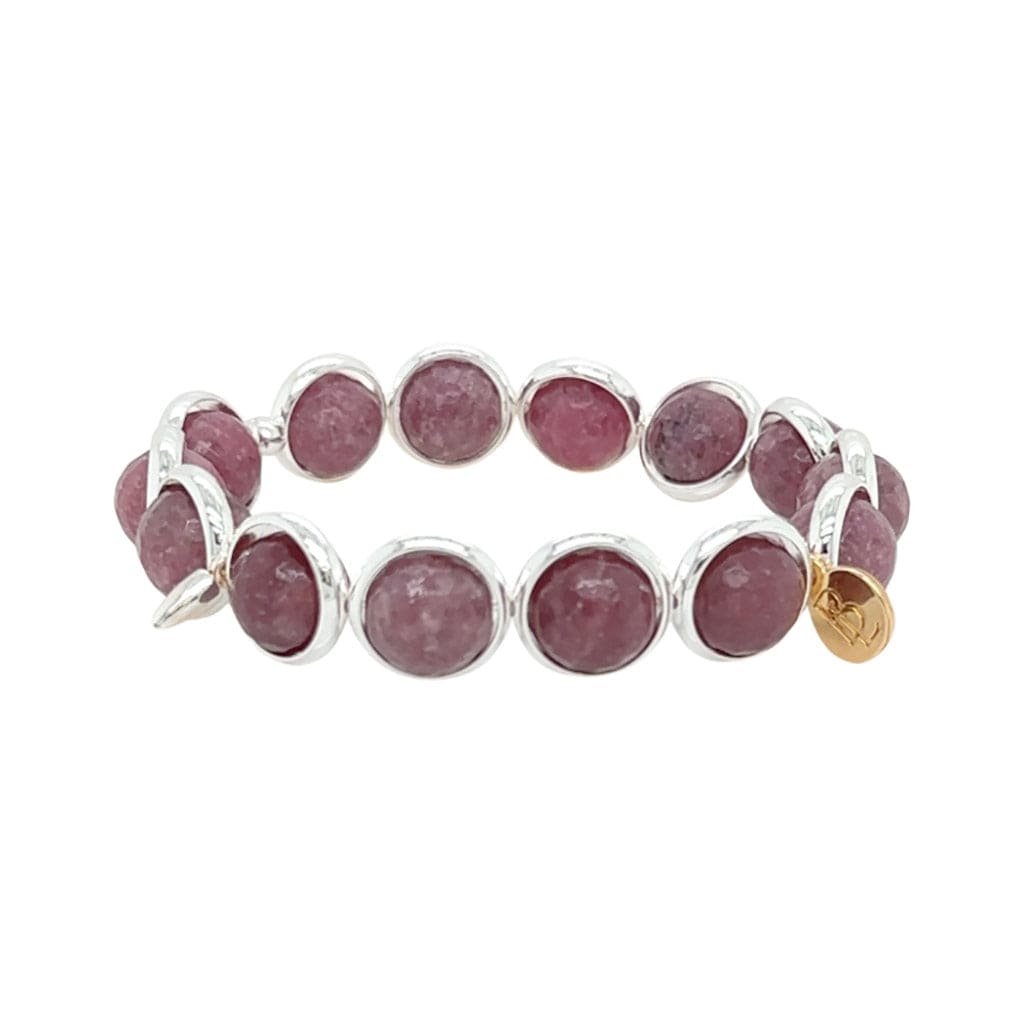 BRETT LAUREN Bracelets Lepidolite Gemstone Bead Bracelet