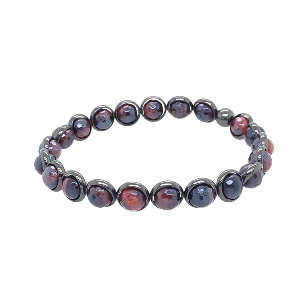 BRETT LAUREN Bracelets Mystic Garnet Jade Mini Gemstone Bead Bracelet (website only)