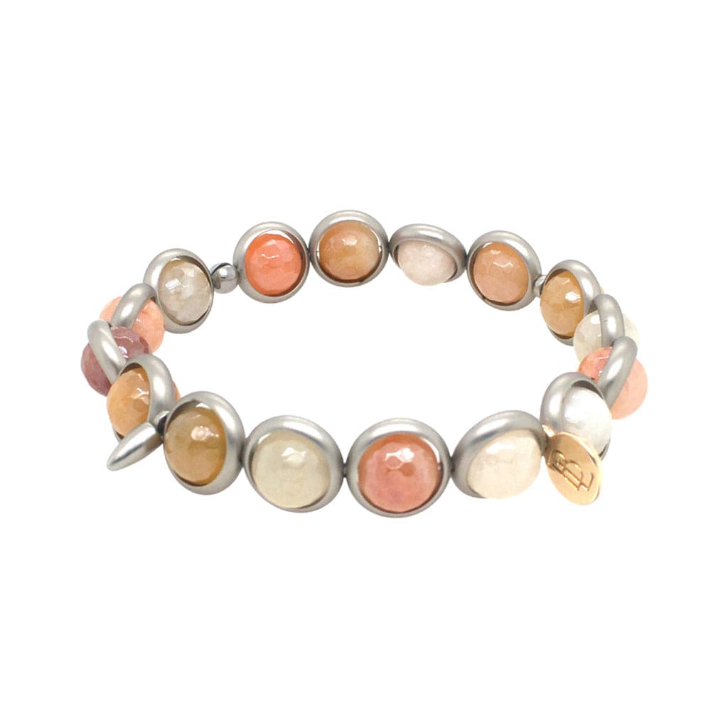 BRETT LAUREN Bracelets Mystic Rutilated Quartz Gemstone Bead Bracelet