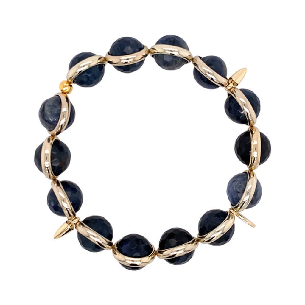 BRETT LAUREN Bracelets Neptune Jasper Gemstone Bead Bracelet