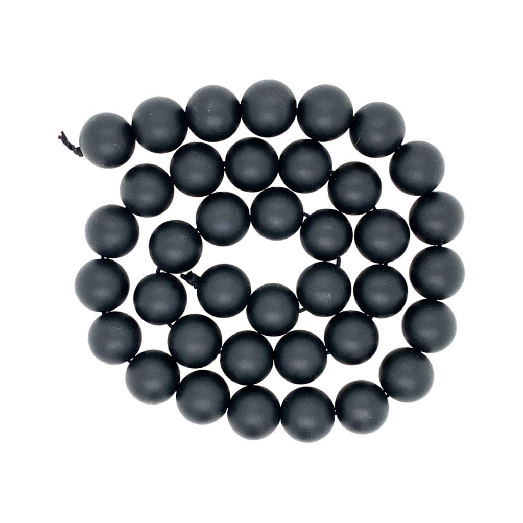 BRETT LAUREN Bracelets Matte Onyx Gemstone Bead Bracelet