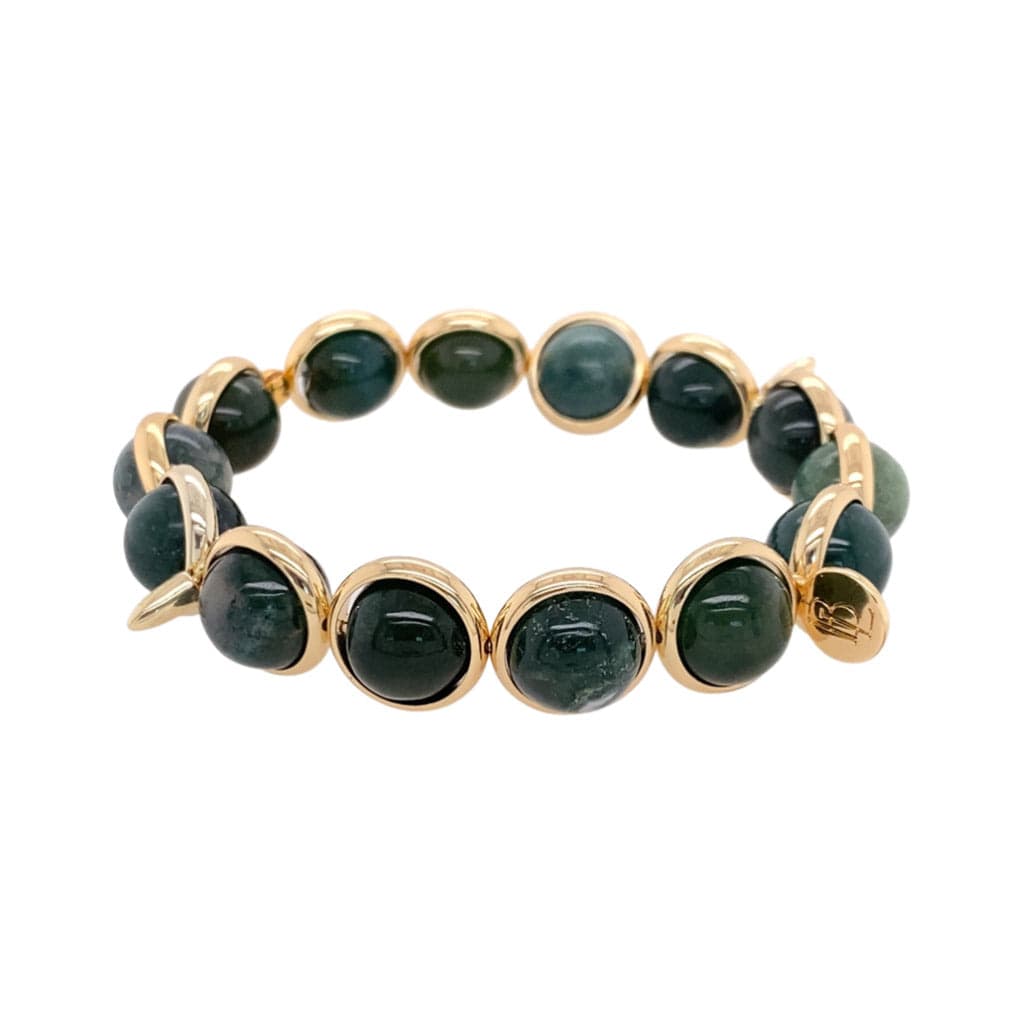 BRETT LAUREN Bracelets Moss Opal Gemstone Bead Bracelet