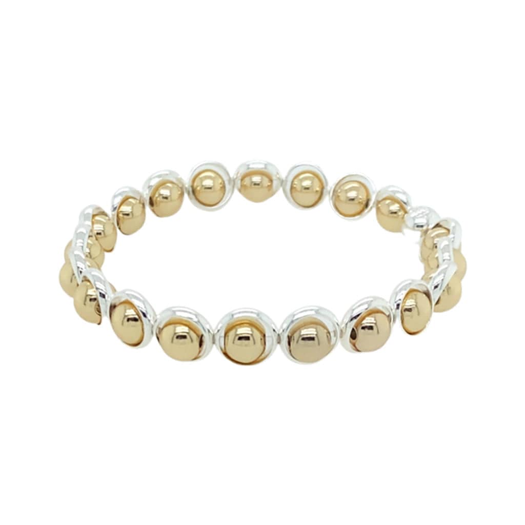 BRETT LAUREN Bracelets Natalie Gold and Silver Mini Bead Bracelet