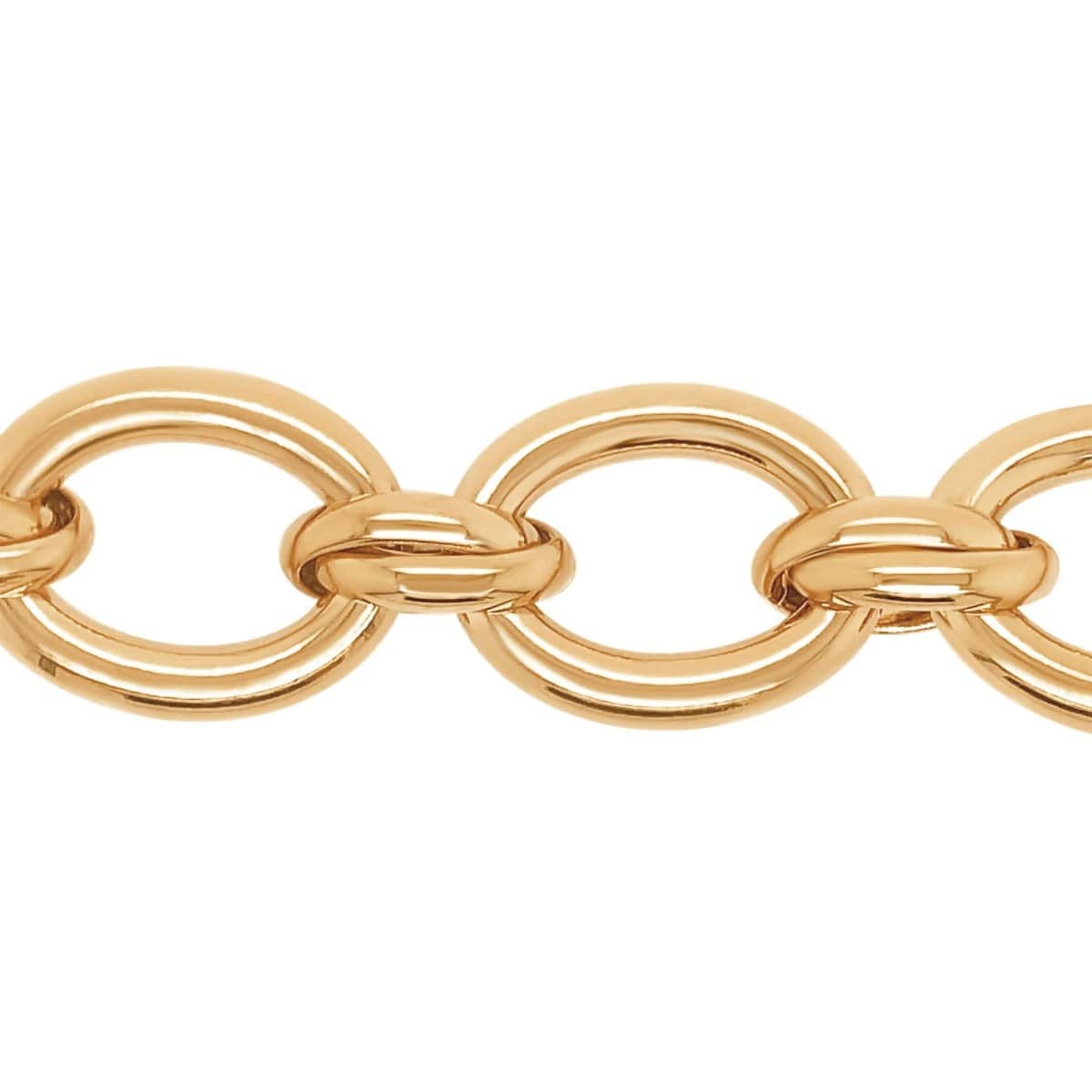 BRETT LAUREN Bracelets Oval Chain Link Bracelet