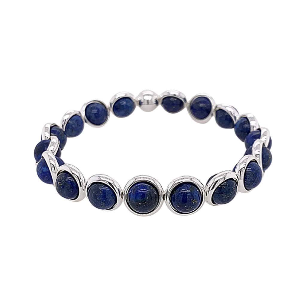 BRETT LAUREN Men's Bracelets Lapis Beaded Bracelet (men's)