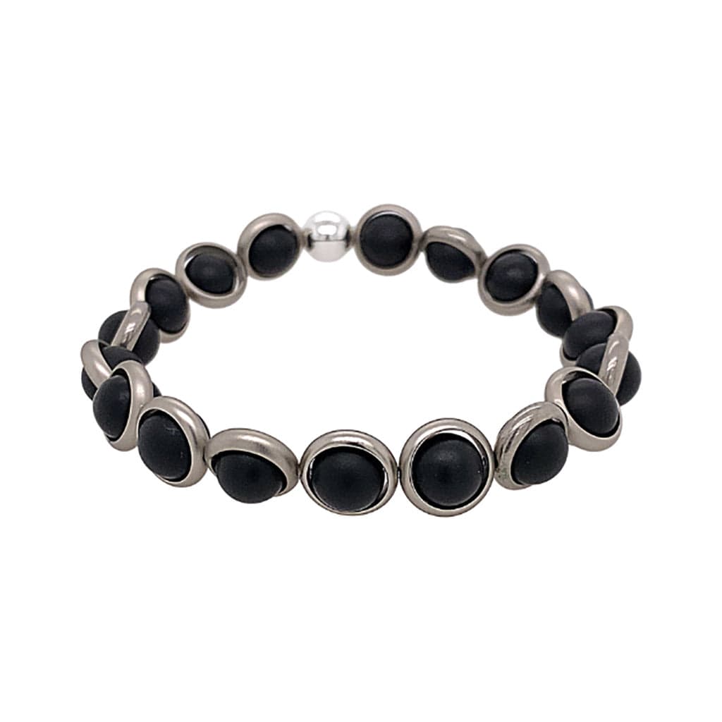 BRETT LAUREN Men's Bracelets Matte Onyx Beaded Bracelet (men's)
