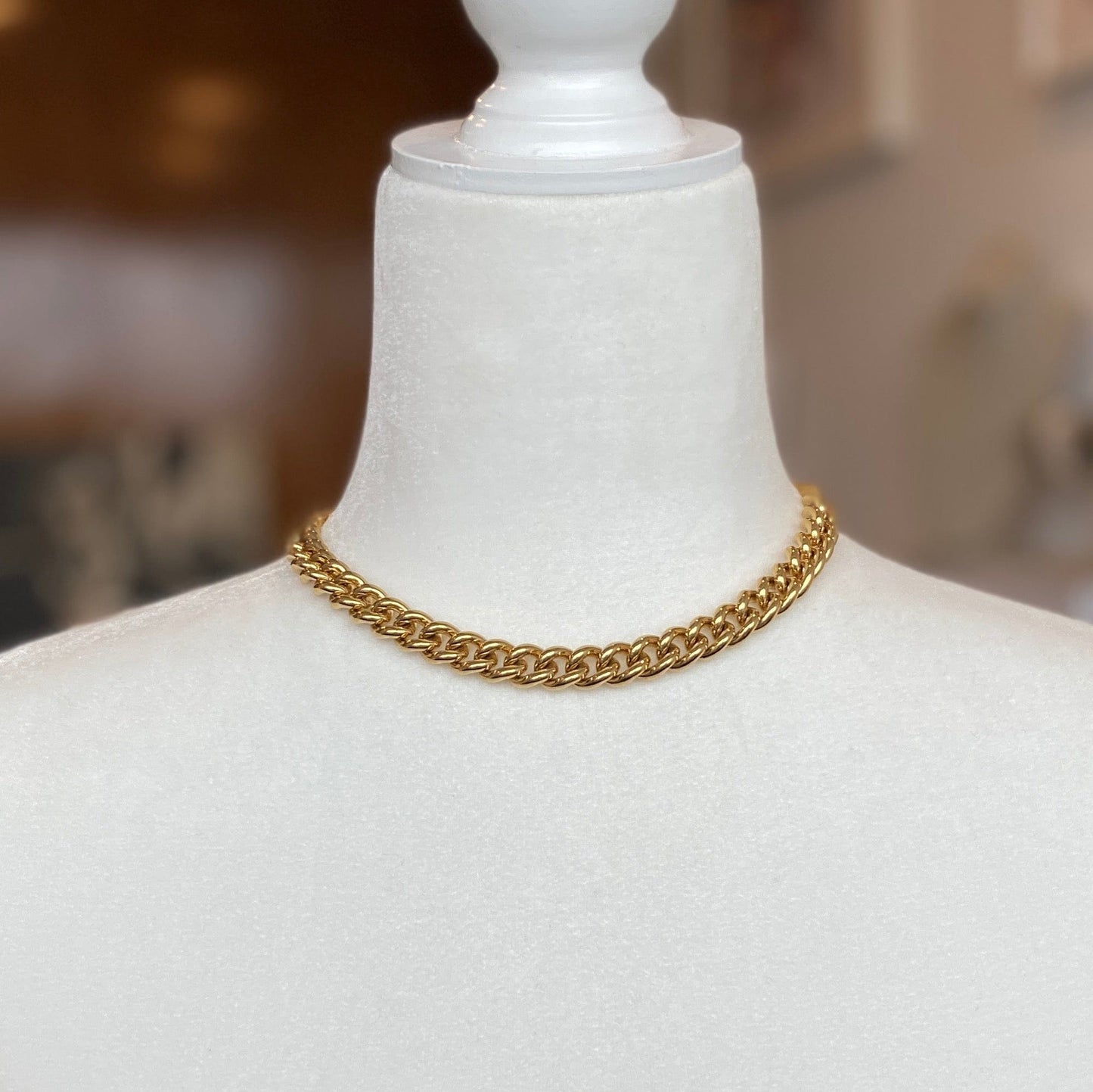 BRETT LAUREN Necklaces Heavy Curb Chain