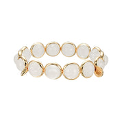 Angola Quartz Gemstone Bead Bracelet 10 mm