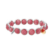 Cherry Jade Gemstone Bead Bracelet 8 mm