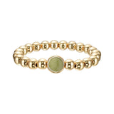 Honey Jade Single Gemstone Bead Bracelet 8 mm