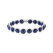 Lapis Gemstone Beaded Bracelet (men's)