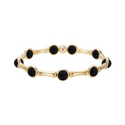 BAM gemstone beaded bracelet