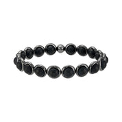 Matte Onyx Mini Gemstone Bead Bracelet 6 mm