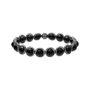 Onyx Gemstone Beaded Bracelet (men's)