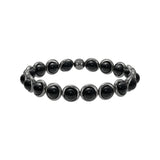 Onyx Gemstone Beaded Bracelet (men's)