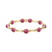 BAM gemstone beaded bracelet