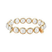 Shell Pearl Gemstone Bead Bracelet 8 mm