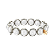 Shell Pearl Gemstone Bead Bracelet 10 mm