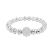 BRETT LAUREN BRACELETS Angola Quartz Single Gemstone Bead Bracelet 8 mm