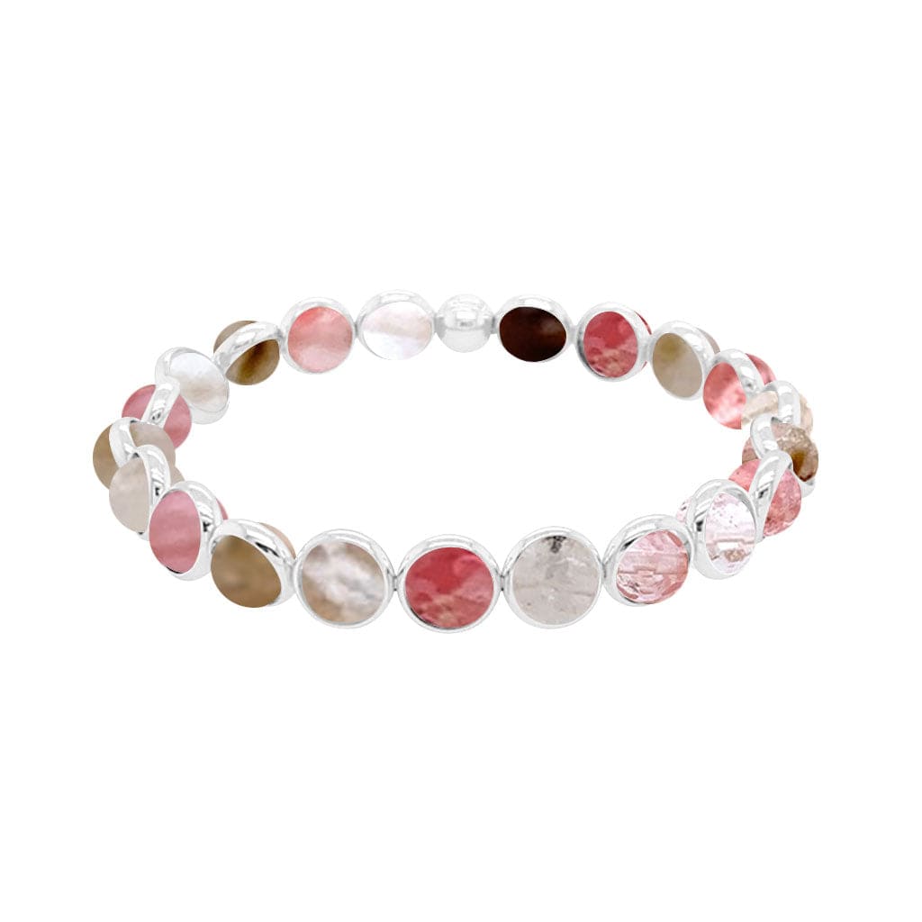 BRETT LAUREN BRACELETS Cherry Amber Quartz Mini Gemstone Bead Bracelet (website only) 6 mm