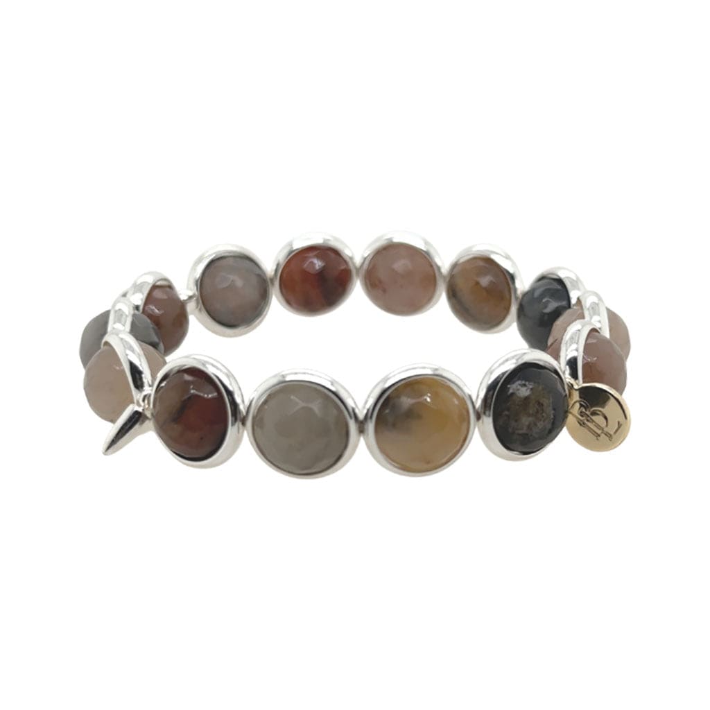 BRETT LAUREN Bracelets Chinese Tourmaline Gemstone Bead Bracelet 10 mm