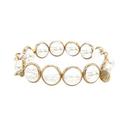 BRETT LAUREN Bracelets Crystal Gemstone Bead Bracelet 10 mm