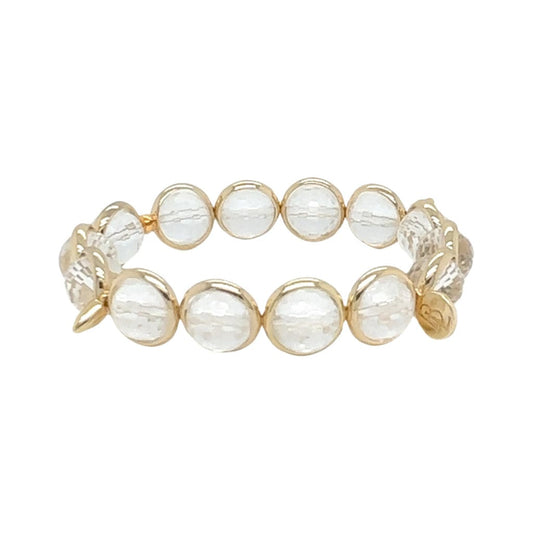 BRETT LAUREN Bracelets Crystal Gemstone Bead Bracelet