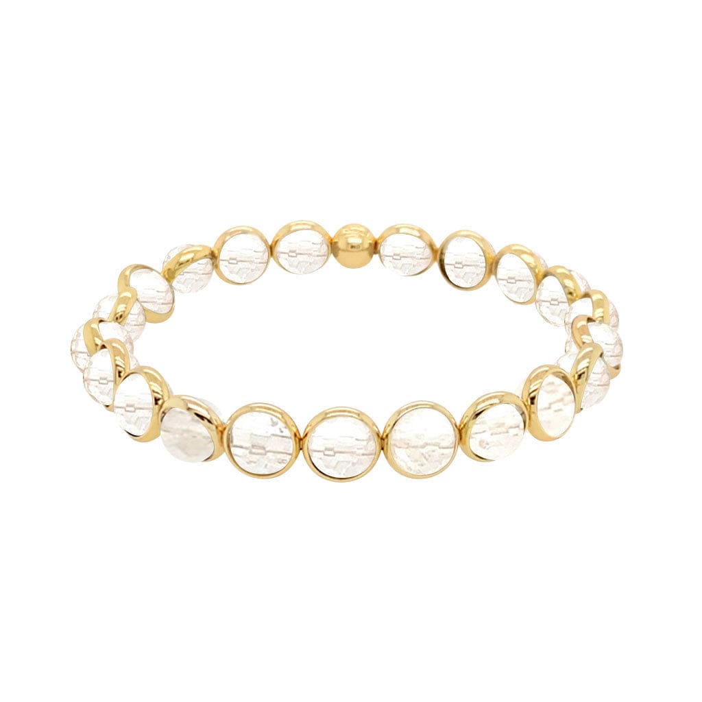 BRETT LAUREN Bracelets Crystal Mini Gemstone Bead Bracelet (website only) 6 mm
