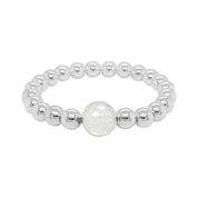 BRETT LAUREN BRACELETS Crystal Single Gemstone Bead Bracelet 8 mm