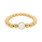 BRETT LAUREN BRACELETS Crystal Single Gemstone Bead Bracelet 8 mm