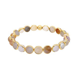 Australian Agate Mini Gemstone Bead Bracelet 6 mm (website only)