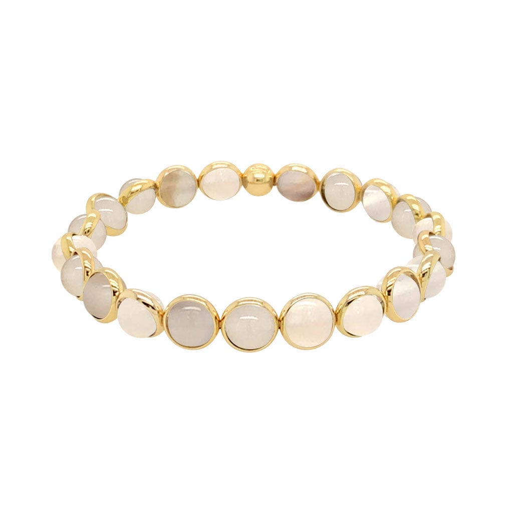 M Montana Agate Mini Gemstone Bead Bracelet 6 mm (website only)