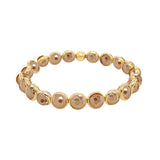 Mystic Golden Agate Mini Gemstone Bead Bracelet (website only) 6 mm