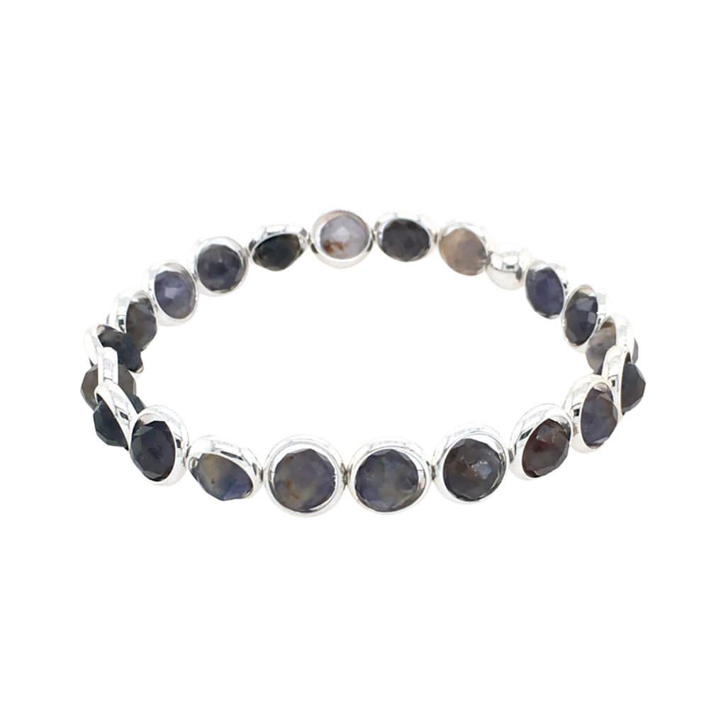 BRETT LAUREN Bracelets Iolite Mini Gemstone Bead Bracelet (website only)