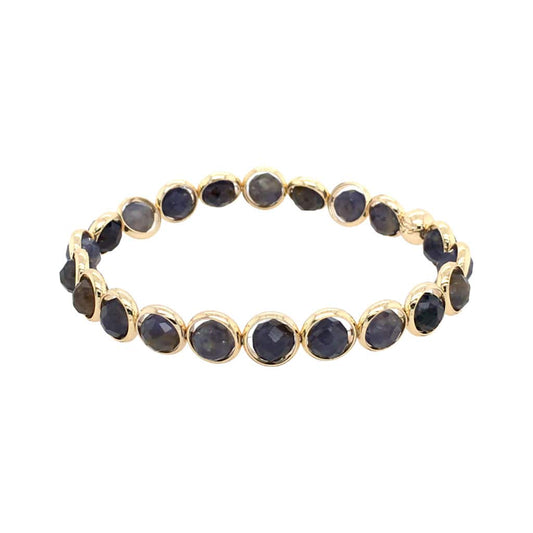 BRETT LAUREN Bracelets Iolite Mini Gemstone Bead Bracelet (website only)