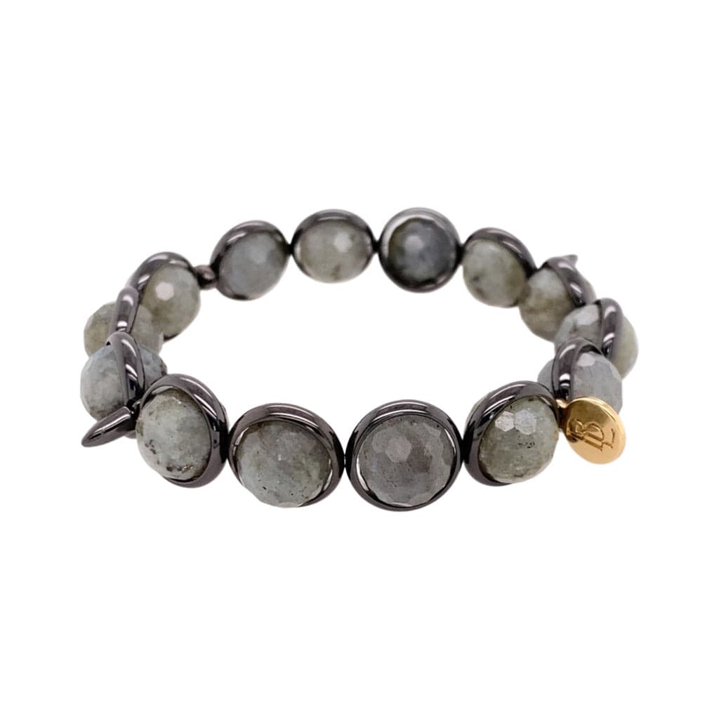 BRETT LAUREN Bracelets Labradorite Gemstone Bead Bracelet