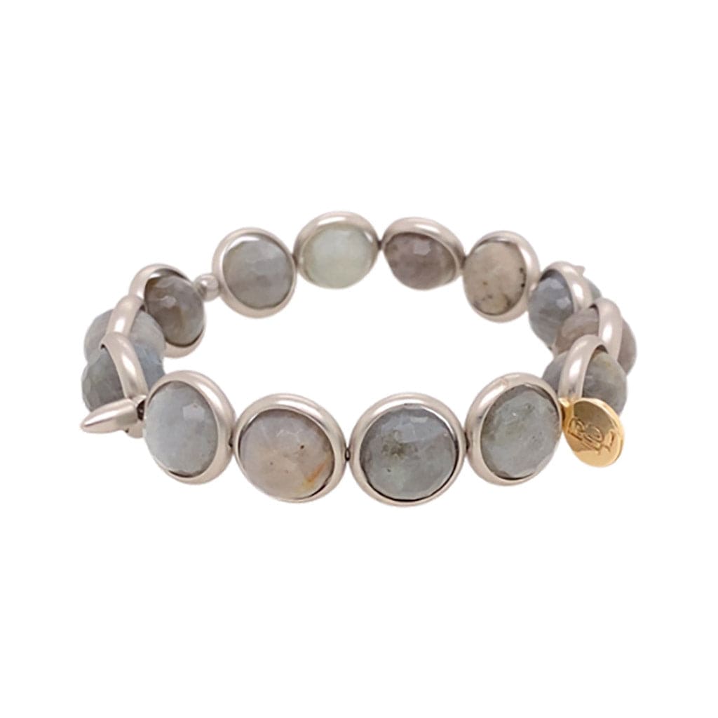 BRETT LAUREN Bracelets Labradorite Gemstone Bead Bracelet