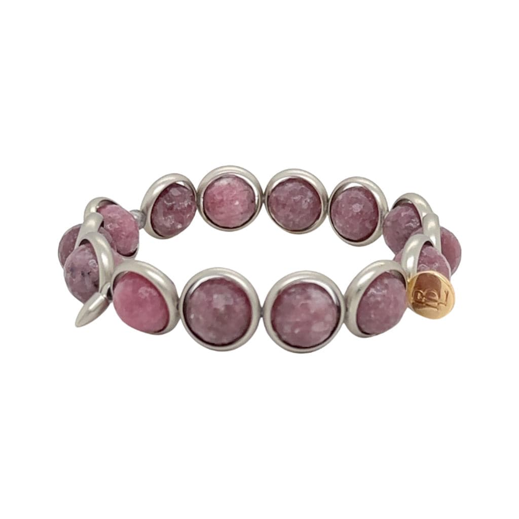 BRETT LAUREN Bracelets Lepidolite Gemstone Bead Bracelet