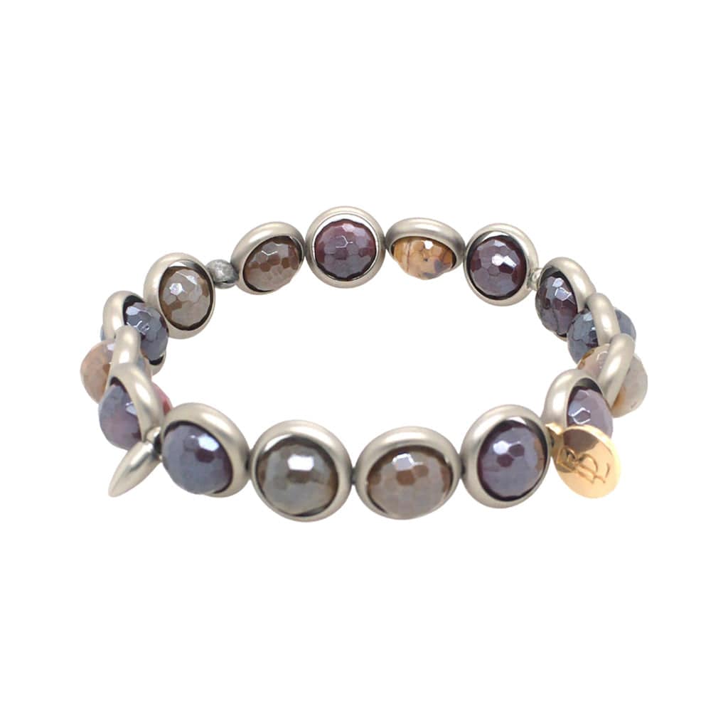BRETT LAUREN Bracelets Mystic Mookaite Gemstone Bead Bracelet