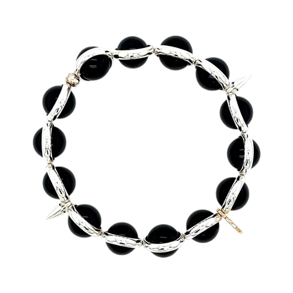 BRETT LAUREN Bracelets Onyx Gemstone Bead Bracelet