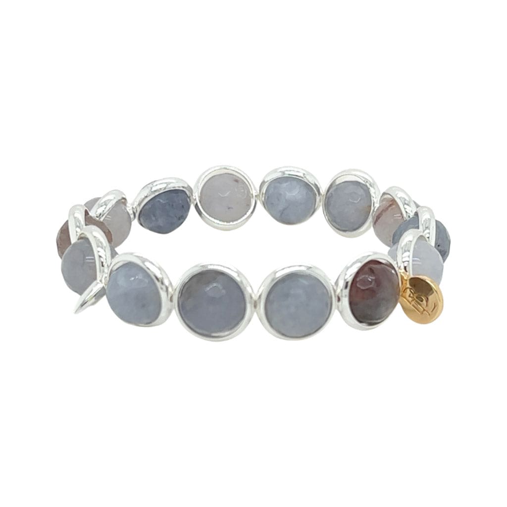 BRETT LAUREN Bracelets Rainbow Moonstone Gemstone Bead Bracelet