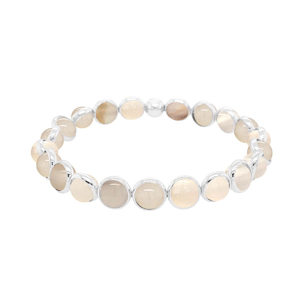 M Montana Agate Mini Gemstone Bead Bracelet 6 mm (website only)