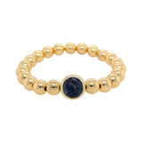 Sodalite Single Gemstone Bead Bracelet