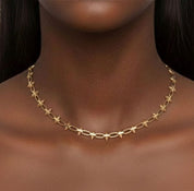 BRETT LAUREN Necklaces Baby Spike Chain Link Necklace