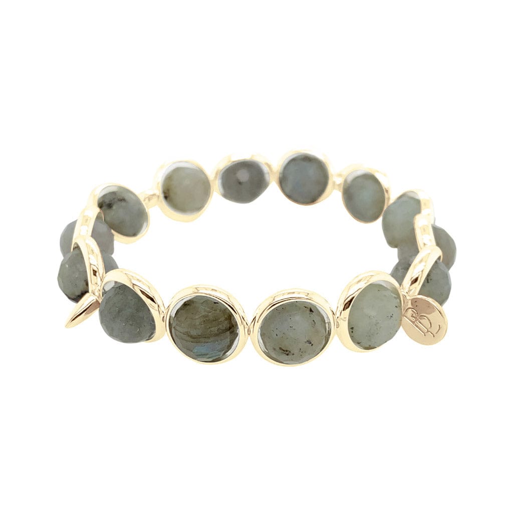 BRETT LAUREN Bracelets Labradorite Gemstone Bead Bracelet