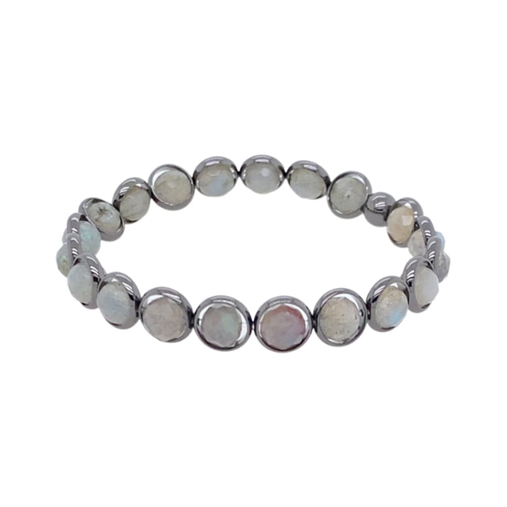 BRETT LAUREN Bracelets Labradorite Mini Gemstone Bead Bracelet